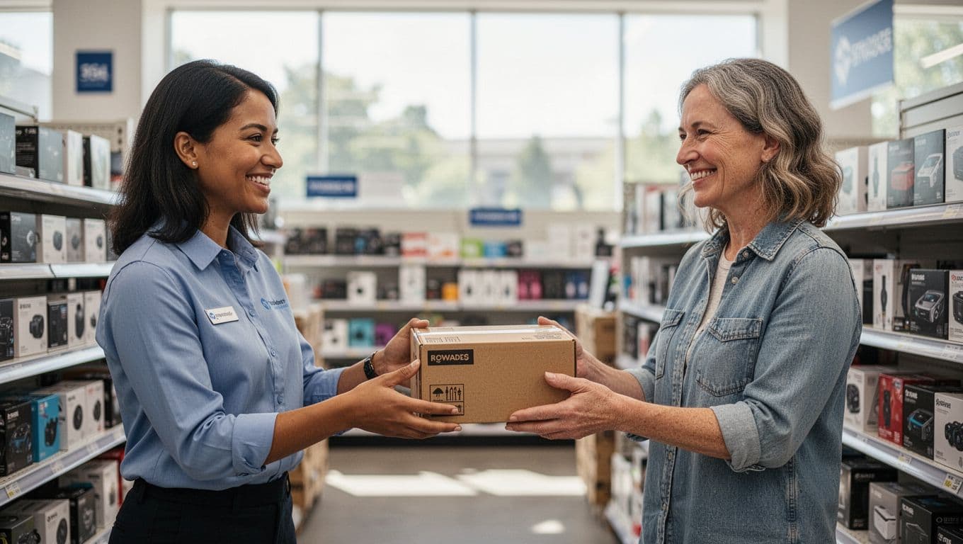 Replacement handoff between support team member and customer